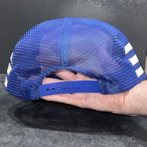 Vintage Daytona Raceway 3 Stripe Trucker Snapback Hat Cap Speed Capital World - Picture 2 of 6